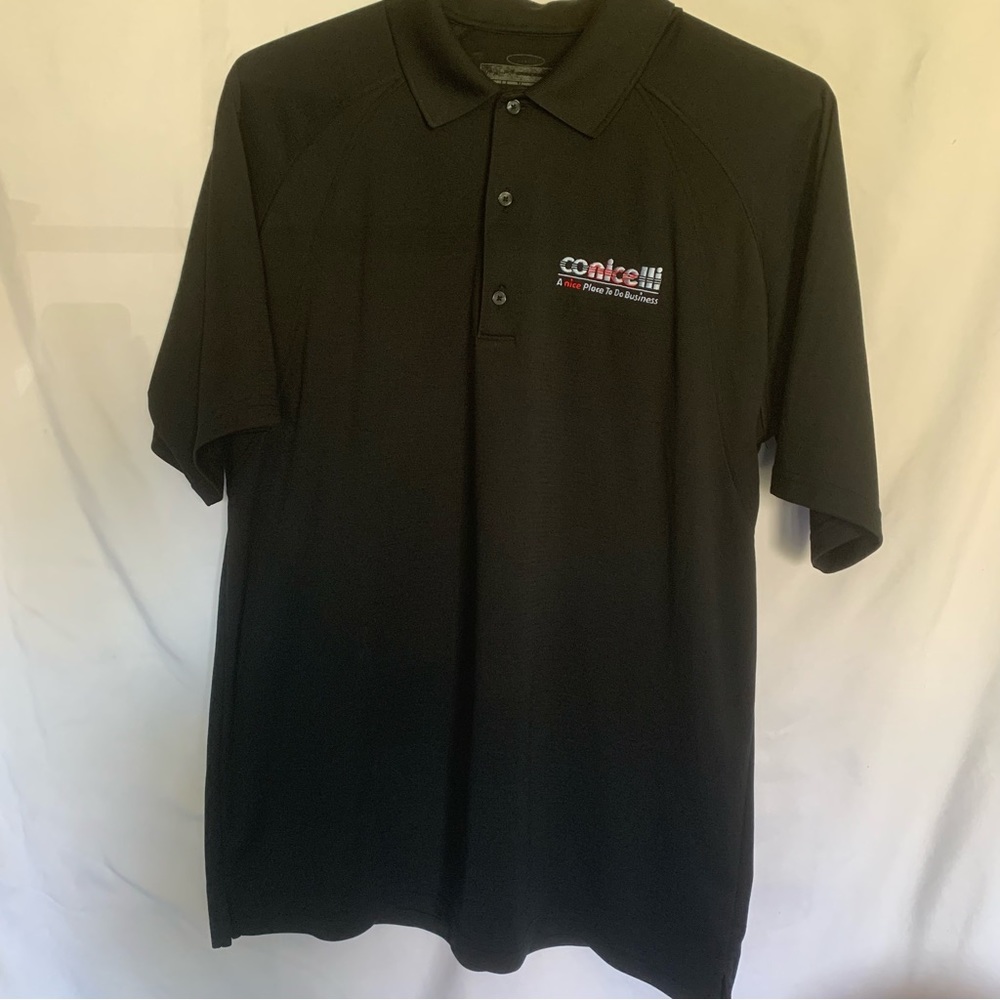 Greg Norman Men's Pique Polo Collar Shirt (4 Items Bundle)